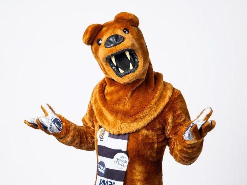 The Nittany Lion mascot